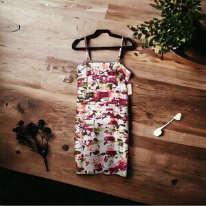 Dressbarn Floral Fringe Dress